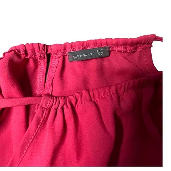 NWOT Soprano hot pink xs women's adjustable neck
knee lenght dress - Picture 5 of 5